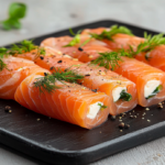 Is smoked salmon roll cooked or raw?