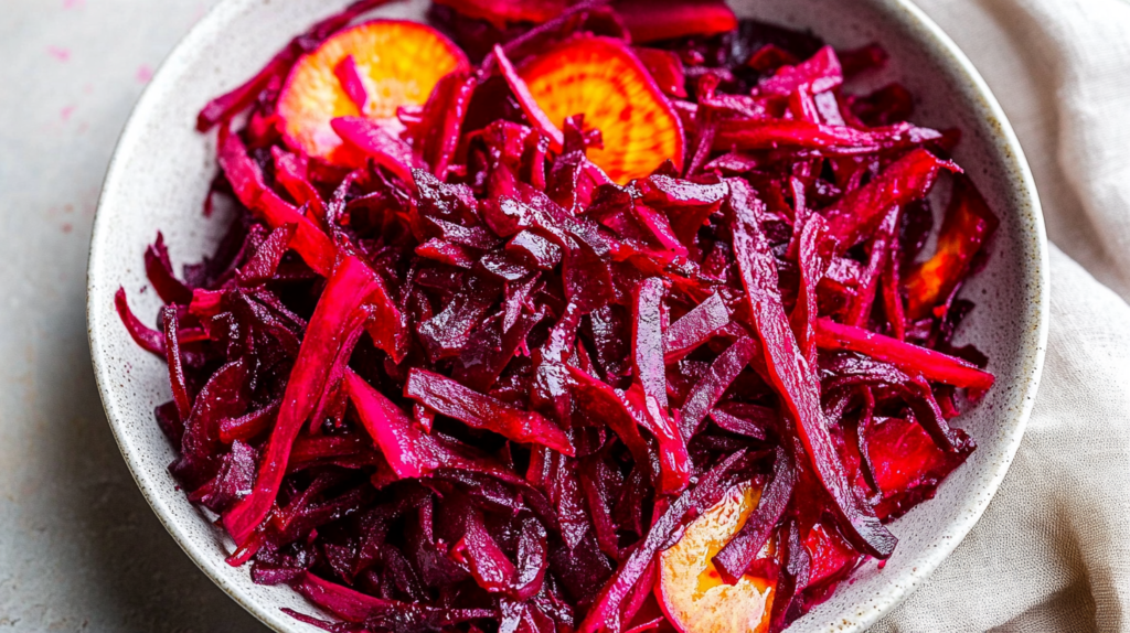 Can I put raw beets in my salad?