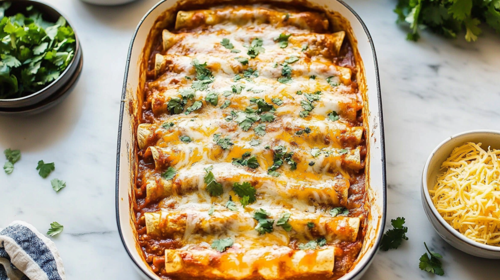 Do restaurants use flour or corn tortillas for enchiladas?