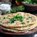 Spicy Potato Stuffed Flatbread Recipe